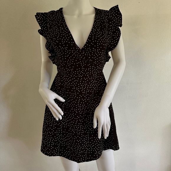 Urban Outfitters Polka Dot Wrap Dress XS - Picture 10 of 13